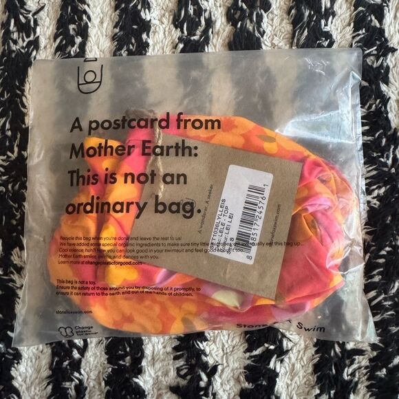 Free People x Stone Fox Swim Lele Bikini Top in Lei Lei Size Small - Picture 4 of 6